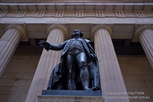 George Washington, Wall St
