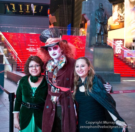 Times Square, Halloween night