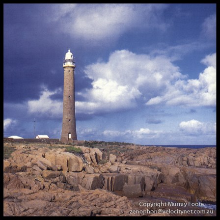 Gabo Lighthouse Nagaoka 5x4" Field Camera 150mm Linhof Schneider Technika Symmar  f22 1/5 sec + polariser (part of panorama) (Low-res scan from book)