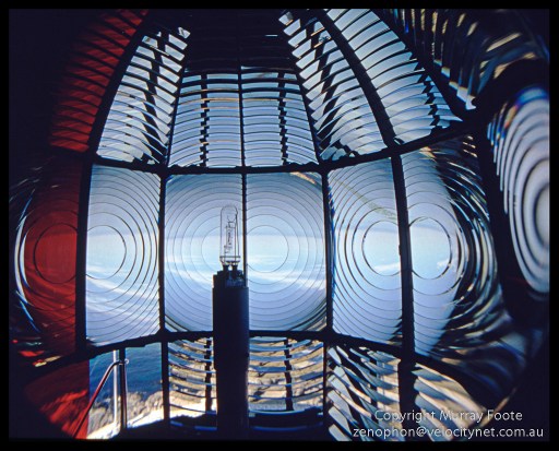 View through lens  25 April 1987 Nikon FE 35mm 16mm Fisheye Fujichrome 50