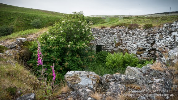 Ousdale Broch from the back wall