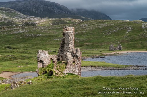 Ardvreck Castle and Calda House