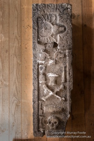 Grave slab for Margaret McKinnon (died 1503)