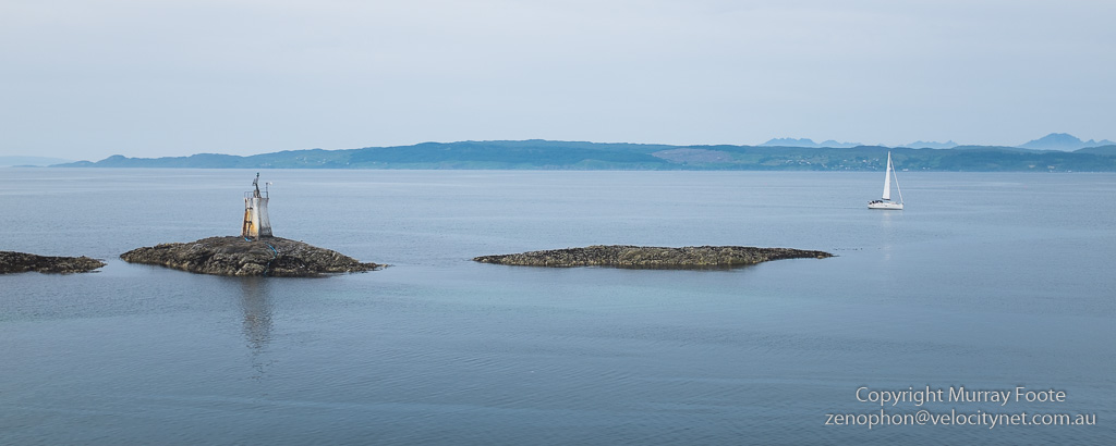 View from Armadale-Mallaig Ferry