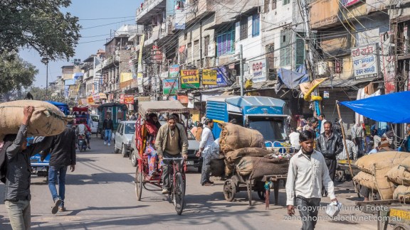 In Old Delhi on the street