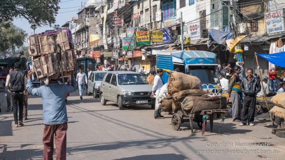 In Old Delhi on the street