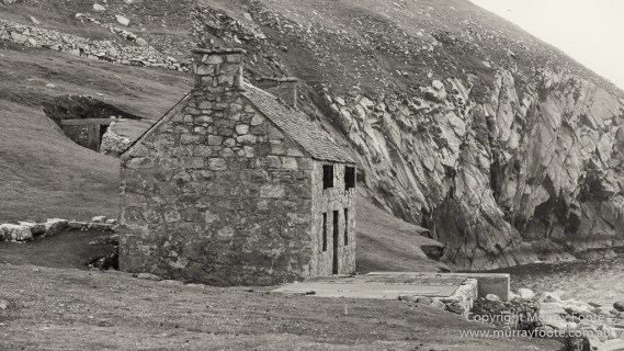 photography, travel, archaeology, history, landscape, architecture, scotland, st-kilda, Hebrides, Monochrome, Black and White, Infrared