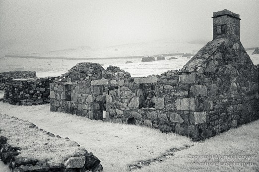 photography, travel, archaeology, history, landscape, architecture, scotland, st-kilda, Hebrides, Monochrome, Black and White, Infrared