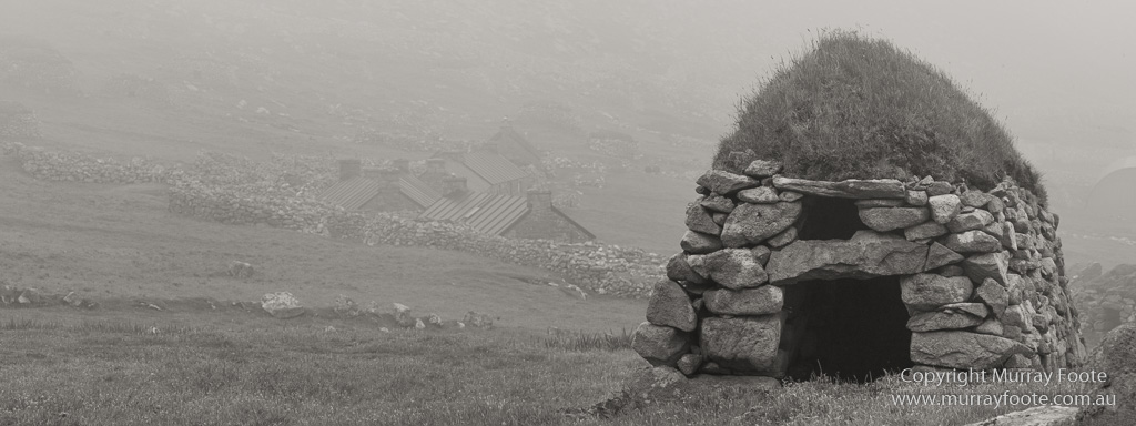 photography, travel, archaeology, history, landscape, architecture, scotland, st-kilda, Hebrides, Monochrome, Black and White, Infrared