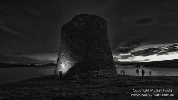 Archaeology, Architecture, Black and White, Castles, History, Landscape, Monochrome, Photography, Scotland, Shetland, Travel