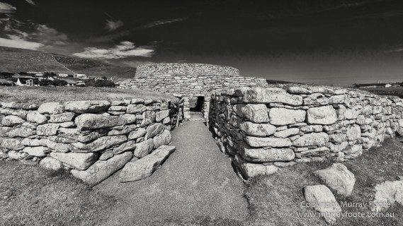Archaeology, Architecture, Black and White, Castles, History, Landscape, Monochrome, Photography, Scotland, Shetland, Travel