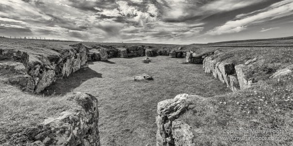 Archaeology, Architecture, Black and White, Castles, History, Landscape, Monochrome, Photography, Scotland, Shetland, Travel