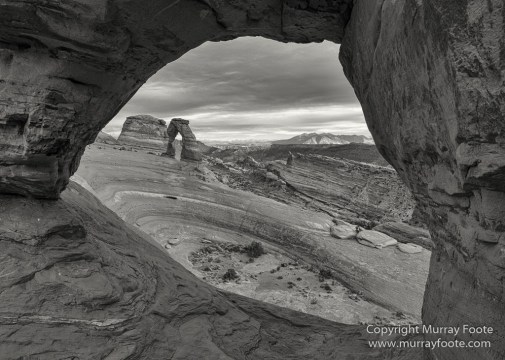 Arches National Park, Black and White, Delicate Arch, Landscape, Masa Arch, Monochrome, Photography, Southwest Canyonlands, Travel, USA, Utah