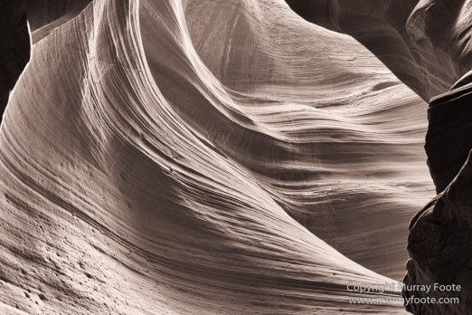 Antelope Canyon, Arizona, Black and White, Landscape, Monochrome, Photography, Southwest Canyonlands, Travel, USA