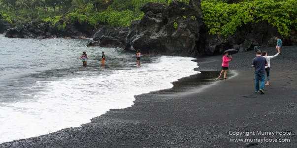 Hana, Hawaii, Landscape, Maui, Photography, seascape, Travel, Waianapanapa Black Sand Beach
