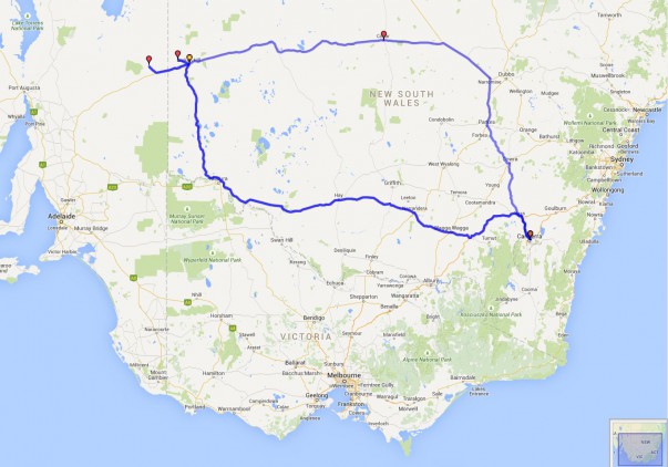 Boolcoomatta Journey Map
