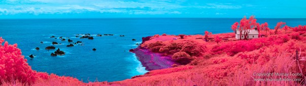Hawaii, Hui Aloha Church, Infrared, Kaupo, Landscape, Maui, Mokulau, Photography, Puka'auhuhu, seascape, Travel