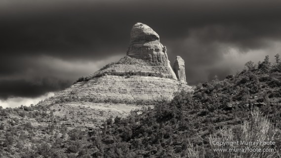 Arizona, Black and White, Infrared, Landscape, Montezuma's Castle, Photography, Sedona, Travel, USA