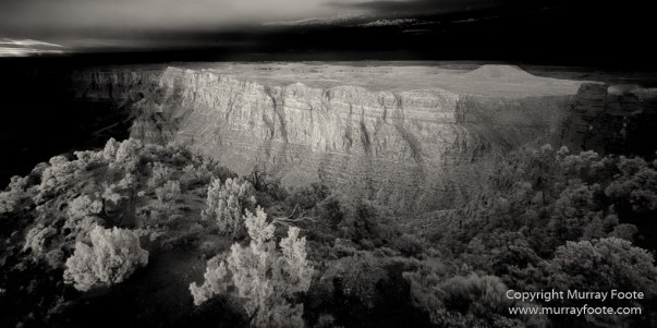 Arizona, Black and White, Grand Canyon, Infrared, Landscape, Monochrome, Night Photography, Photography, Southwest Canyonlands, Travel, USA