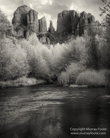Arizona, Black and White, Infrared, Landscape, Montezuma's Castle, Photography, Sedona, Travel, USA
