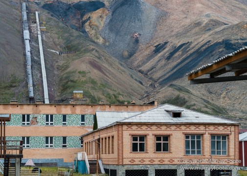 Architecture, Coal, History, Landscape, Nordenskiöld Glacier, Photography, Pyramiden, Russia, seascape, Spitsbergen, Travel