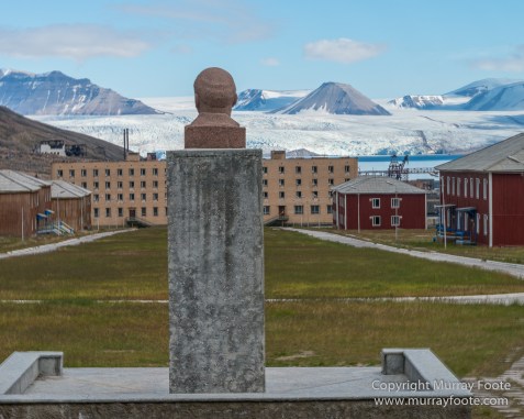Architecture, Coal, History, Landscape, Nordenskiöld Glacier, Photography, Pyramiden, Russia, seascape, Spitsbergen, Travel