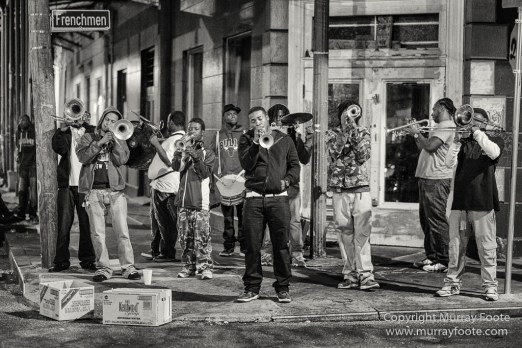 Another Day in Paradise, Black and White, Blues, Dukes of Dixieland, Jeff Chaz, Live Music, Mem Shannon, Monochrome, New Orleans, Photography, Street photography, Travel, Troy Turner, USA