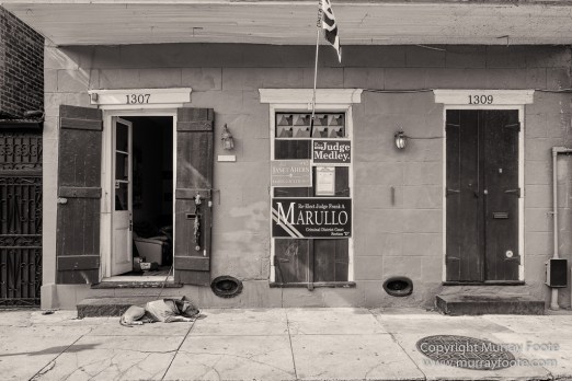 Architecture, Black and White, Monochrome, New Orleans, Photography, Street photography, Travel, USA