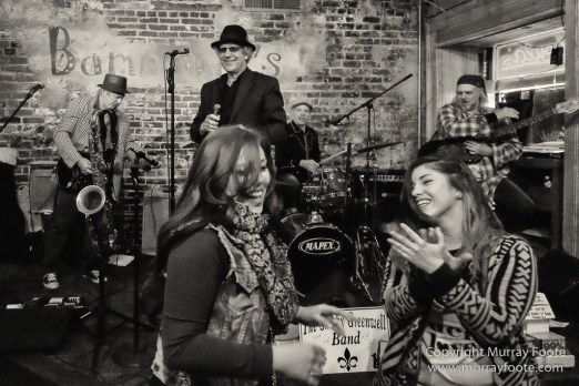 Black and White, Blues, Ed Wills, G String Orchestra, Interstellar Transmissions, Live Music, Monochrome, New Orleans, Pentones, Photography, Smoky Greenwell Band, Street photography, Travel, USA, Willie Lockett and the Blues Crewe