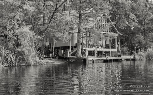 Architecture, Bayou, Black and White, Infrared, Landscape, Mississippi River, Monochrome, Nature, New Orleans, Photography, Travel, USA, Wilderness