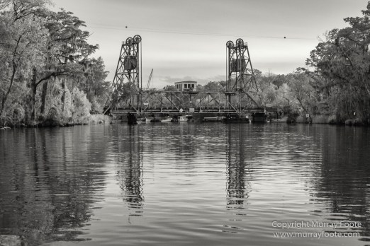 Architecture, Bayou, Black and White, Infrared, Landscape, Mississippi River, Monochrome, Nature, New Orleans, Photography, Travel, USA, Wilderness