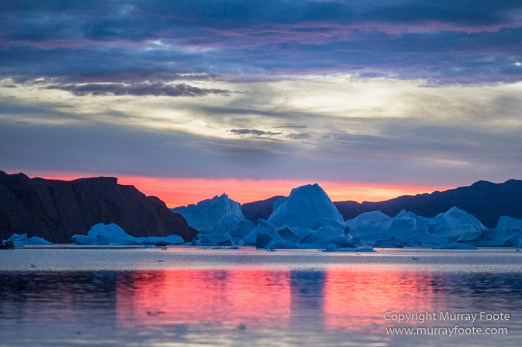 Greenland, Icebergs, Landscape, Nature, Photography, Polar Plunge, Red Island, Scoresby Sund, seascape, Travel, Wilderness