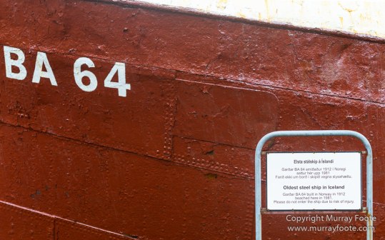 Garðar BA 64, History, Iceland, Landscape, Nature, Patreksfjörður, Photography, Rauðasandur, Sculpture, seascape, Travel, Vestfirðir