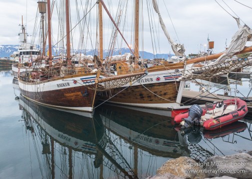 Husavik, Iceland, Landscape, Photography, Reflections, seascape, Travel, Yachts