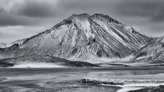 Black and White, Iceland, Landscape, Monochrome, Nature, Photography, Snow, Travel, Waterfall, Wilderness