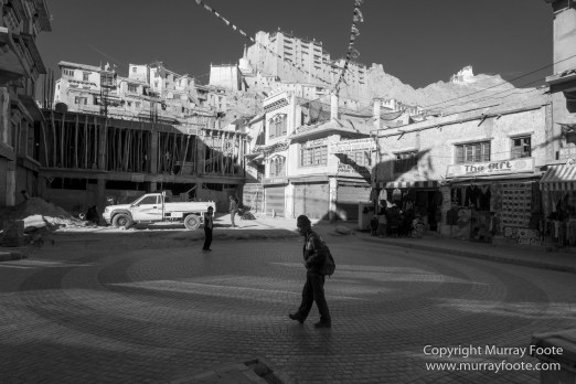 Architecture, Black and White, India, Ladakh, Landscape, Leh, Leh Palace, Monochrome, Photography, Street photography, Tibet