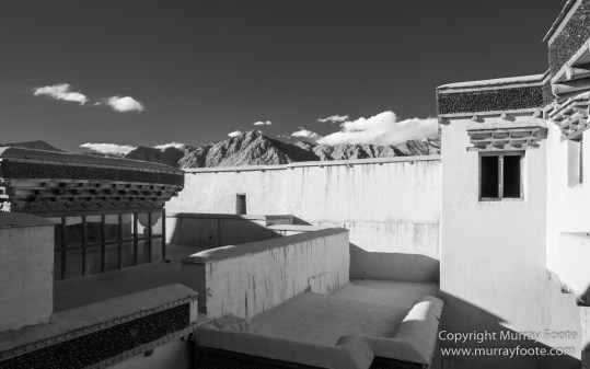 Architecture, Black and White, India, Ladakh, Landscape, Leh, Leh Palace, Monochrome, Photography, Street photography, Tibet