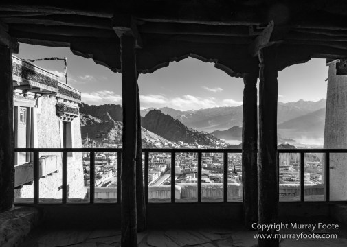 Architecture, Black and White, India, Ladakh, Landscape, Leh, Leh Palace, Monochrome, Photography, Street photography, Tibet