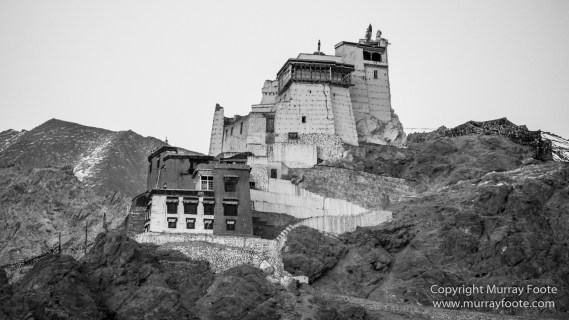 Architecture, Black and White, India, Ladakh, Landscape, Leh, Leh Palace, Monochrome, Photography, Street photography, Tibet