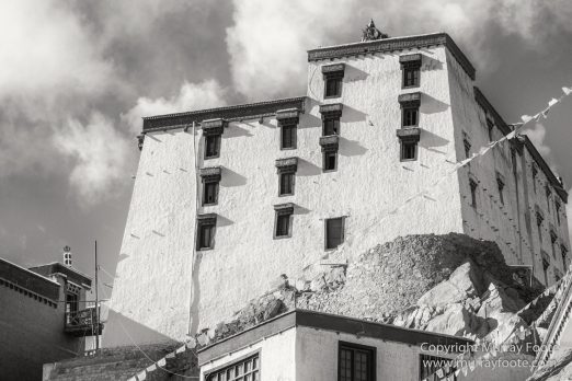 Black and White, Buddhism, Hemis Monastery, India, Ladakh, Landscape, Leh, Monochrome, Photography, Street photography, Thiksay Monastery, Tibet