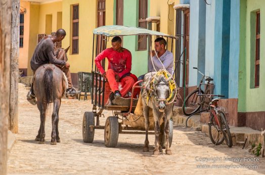 Art, Cars, Cuba, Horses, Live Music, Photography, Street photography, Travel, Trinidad de Cuba, Wildlife