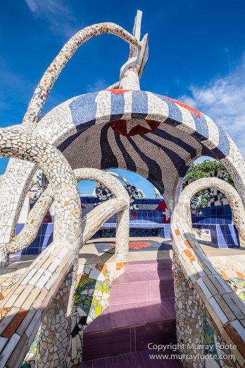 Architecture, Art, Cars, Cuba, Edsel, Fusterlandia, Havana, Mosaic, Photography, Street photography, Travel