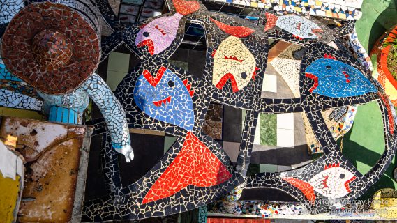 Architecture, Art, Cars, Cuba, Edsel, Fusterlandia, Havana, Mosaic, Photography, Street photography, Travel