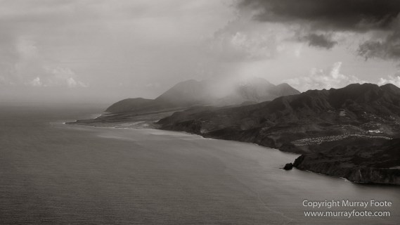 Architecture, Black and White, History, Landscape, Monochrome, Montserrat, Nature, Photography, seascape, Street photography, Travel, Volcano