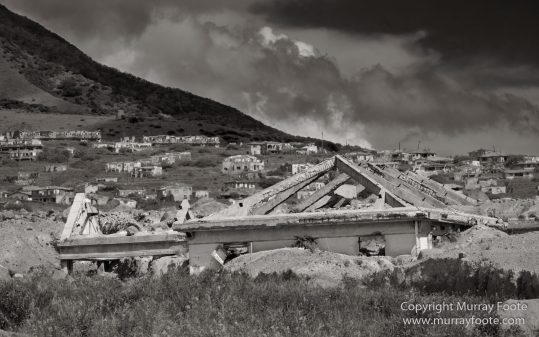 Architecture, Black and White, History, Landscape, Monochrome, Montserrat, Nature, Photography, Plymouth, Street photography, Travel, Volcano