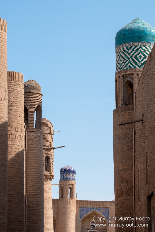 Architecture, Art, Ceramics, History, Juma Mosque, Khiva, Landscape, Photography, Street photography, Toshkhovli Palace, Travel, Uzbekistan
