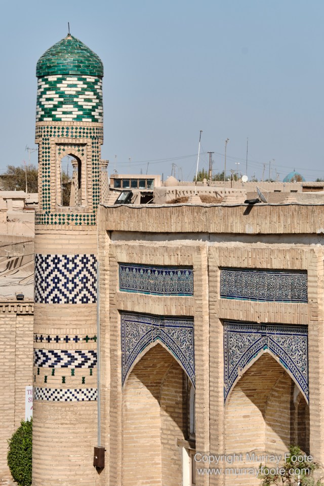 Architecture, Art, Ceramics, History, Juma Mosque, Khiva, Landscape, Photography, Street photography, Toshkhovli Palace, Travel, Uzbekistan