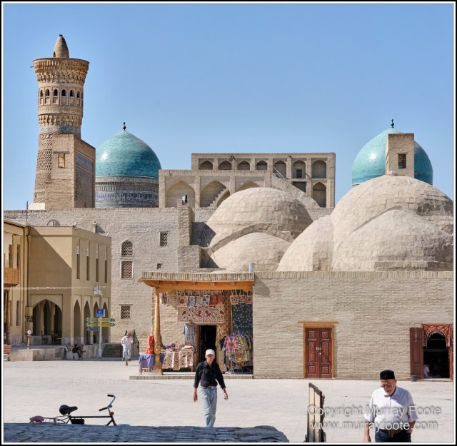 Abdulaziz-Khan Madrasah, Architecture, Bukhara, Carpets, Ceramics, History, Landscape, Photography, Street photography, Trading Domes, Travel, Ulugbek Madrassah, Uzbekistan, Weaving