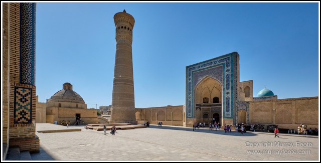 Amir-Allimkhan Madrasah, Architecture, Bukhara, Ceramics, History, Kalan Minaret, Kalan Mosque, Landscape, Photography, Poi-Kalyan Ensemble, Street photography, Travel, Uzbekistan