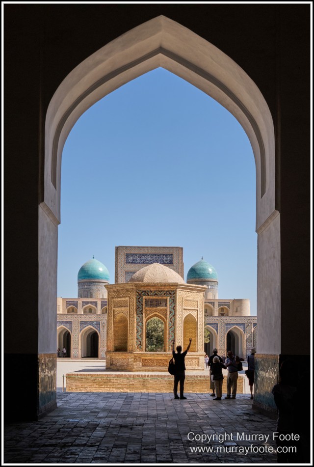 Amir-Allimkhan Madrasah, Architecture, Bukhara, Ceramics, History, Kalan Minaret, Kalan Mosque, Landscape, Photography, Poi-Kalyan Ensemble, Street photography, Travel, Uzbekistan